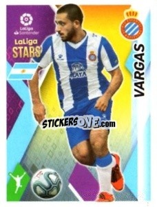Sticker Vargas - Liga 2019-2020. South America
 - Panini