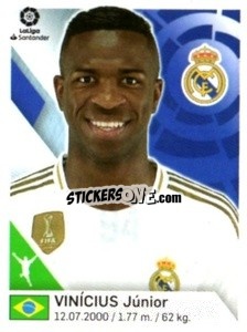 Sticker Vinicius Junior - Liga 2019-2020. South America
 n. 94 - Panini