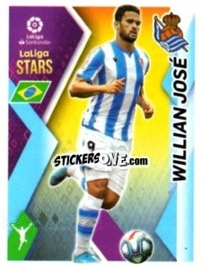 Sticker Willian Jose - Liga 2019-2020. South America
 - Panini