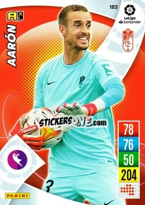 Sticker Aarón - Liga Santander 2021-2022. Adrenalyn XL
 n. 183 - Panini