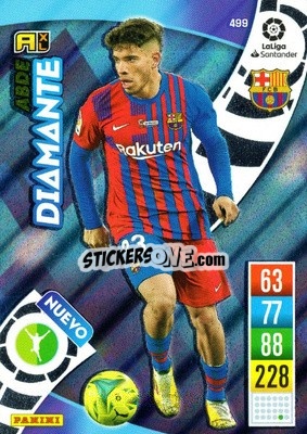 Sticker Abde - Liga Santander 2021-2022. Adrenalyn XL
 n. 499 - Panini