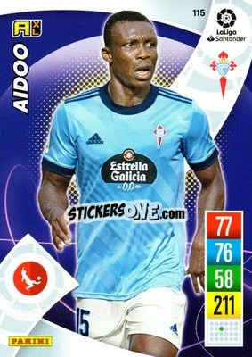 Cromo Aidoo - Liga Santander 2021-2022. Adrenalyn XL
 - Panini