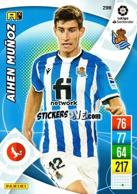 Sticker Aihen Muñoz - Liga Santander 2021-2022. Adrenalyn XL
 n. 296 - Panini