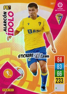 Sticker Alarcón - Liga Santander 2021-2022. Adrenalyn XL
 n. 367 - Panini