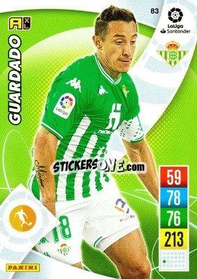 Sticker Andrés Guardado - Liga Santander 2021-2022. Adrenalyn XL
 n. 83 - Panini