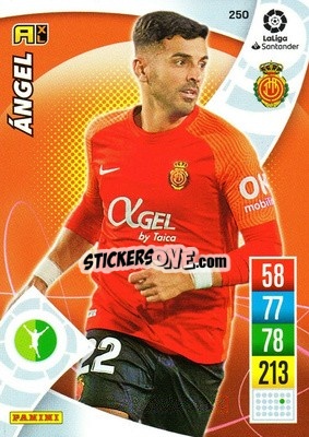 Figurina Ángel - Liga Santander 2021-2022. Adrenalyn XL
 - Panini