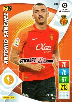 Sticker Antonio Sánchez - Liga Santander 2021-2022. Adrenalyn XL
 n. 245 - Panini
