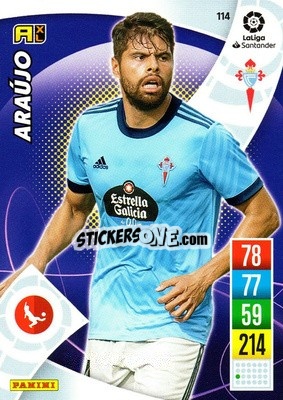 Cromo Araújo - Liga Santander 2021-2022. Adrenalyn XL
 - Panini