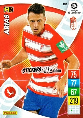 Sticker Arias - Liga Santander 2021-2022. Adrenalyn XL
 n. 184 - Panini