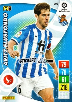 Cromo Aritz Elustondo - Liga Santander 2021-2022. Adrenalyn XL
 n. 293 - Panini