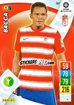Sticker Bacca - Liga Santander 2021-2022. Adrenalyn XL
 n. 197 - Panini