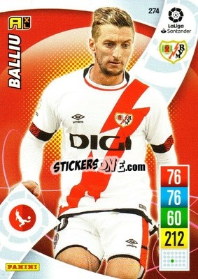 Sticker Balliu - Liga Santander 2021-2022. Adrenalyn XL
 n. 274 - Panini