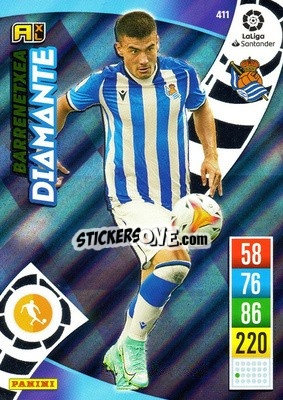 Sticker Barrenetxea - Liga Santander 2021-2022. Adrenalyn XL
 n. 411 - Panini