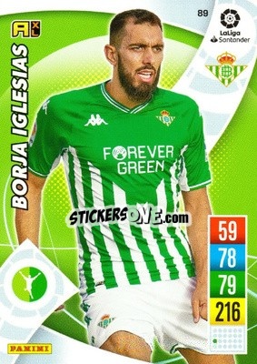 Sticker Borja Iglesias - Liga Santander 2021-2022. Adrenalyn XL
 - Panini