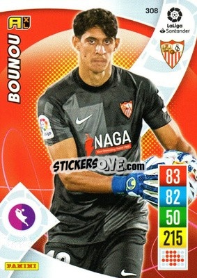 Sticker Bounou - Liga Santander 2021-2022. Adrenalyn XL
 n. 308 - Panini