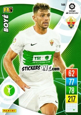 Cromo Boyé - Liga Santander 2021-2022. Adrenalyn XL
 - Panini