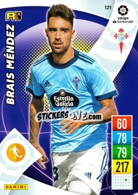 Sticker Brais Méndez - Liga Santander 2021-2022. Adrenalyn XL
 n. 121 - Panini