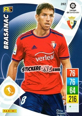 Sticker Brasanac - Liga Santander 2021-2022. Adrenalyn XL
 n. 262 - Panini