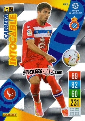 Sticker Cabrera - Liga Santander 2021-2022. Adrenalyn XL
 n. 422 - Panini