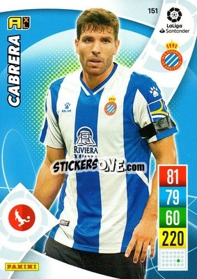 Cromo Cabrera - Liga Santander 2021-2022. Adrenalyn XL
 n. 151 - Panini