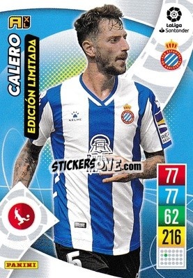 Sticker Calero - Liga Santander 2021-2022. Adrenalyn XL
 - Panini