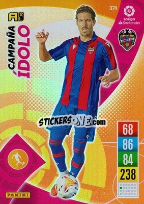 Sticker Campaña - Liga Santander 2021-2022. Adrenalyn XL
 n. 374 - Panini