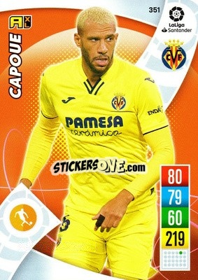 Sticker Capoue - Liga Santander 2021-2022. Adrenalyn XL
 n. 351 - Panini