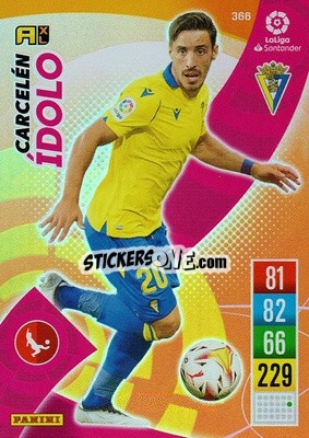 Sticker Carcelén - Liga Santander 2021-2022. Adrenalyn XL
 n. 366 - Panini