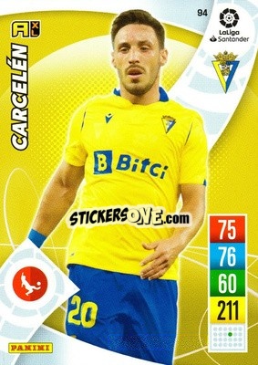 Cromo Carcelén - Liga Santander 2021-2022. Adrenalyn XL
 - Panini