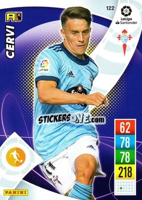Cromo Cervi - Liga Santander 2021-2022. Adrenalyn XL
 n. 122 - Panini