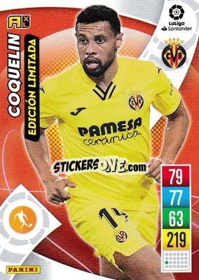 Sticker Coquelin - Liga Santander 2021-2022. Adrenalyn XL
 n. LE-FC - Panini
