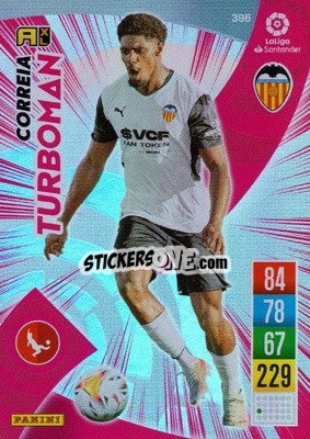 Sticker Correia - Liga Santander 2021-2022. Adrenalyn XL
 n. 396 - Panini