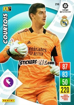 Sticker Courtois - Liga Santander 2021-2022. Adrenalyn XL
 n. 218 - Panini