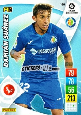 Sticker Damián Suárez - Liga Santander 2021-2022. Adrenalyn XL
 n. 166 - Panini