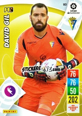 Sticker David Gil - Liga Santander 2021-2022. Adrenalyn XL
 n. 93 - Panini