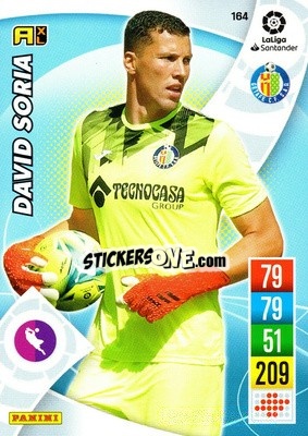 Sticker David Soria - Liga Santander 2021-2022. Adrenalyn XL
 n. 164 - Panini