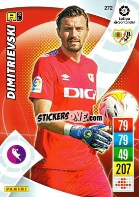 Sticker Dimitrievski - Liga Santander 2021-2022. Adrenalyn XL
 - Panini