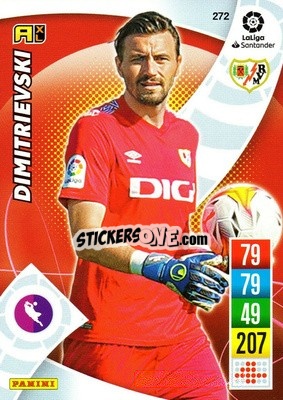 Figurina Dimitrievski - Liga Santander 2021-2022. Adrenalyn XL
 - Panini