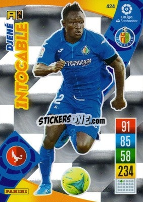 Sticker Djene - Liga Santander 2021-2022. Adrenalyn XL
 n. 424 - Panini
