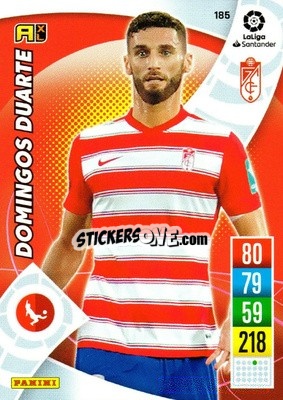Sticker Domingos Duarte - Liga Santander 2021-2022. Adrenalyn XL
 n. 185 - Panini