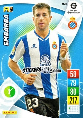 Sticker Embarba - Liga Santander 2021-2022. Adrenalyn XL
 - Panini