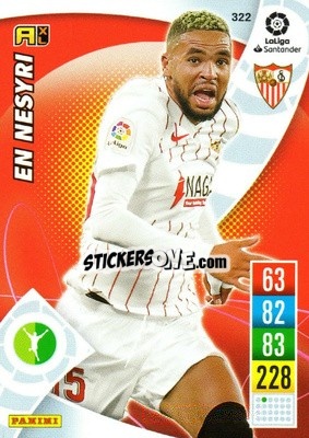 Sticker En-Nesyri - Liga Santander 2021-2022. Adrenalyn XL
 n. 322 - Panini