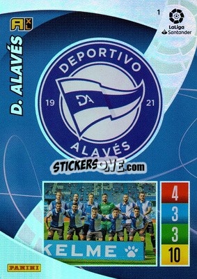 Sticker Escudo - Liga Santander 2021-2022. Adrenalyn XL
 n. 1 - Panini