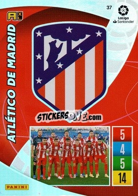 Sticker Escudo - Liga Santander 2021-2022. Adrenalyn XL
 n. 37 - Panini