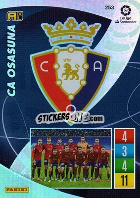 Sticker Escudo - Liga Santander 2021-2022. Adrenalyn XL
 n. 253 - Panini
