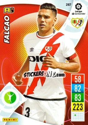 Sticker Falcao - Liga Santander 2021-2022. Adrenalyn XL
 n. 287 - Panini