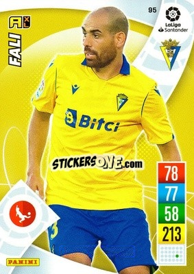Sticker Fali - Liga Santander 2021-2022. Adrenalyn XL
 n. 95 - Panini