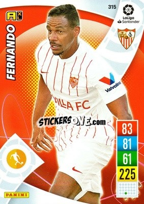 Sticker Fernando - Liga Santander 2021-2022. Adrenalyn XL
 n. 315 - Panini