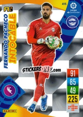 Cromo Fernando Pacheco - Liga Santander 2021-2022. Adrenalyn XL
 - Panini