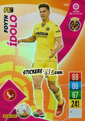 Cromo Foyth - Liga Santander 2021-2022. Adrenalyn XL
 n. 386 - Panini